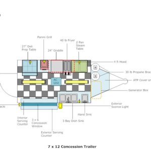 FLOOR LAYOUTS - Advanced Concession Trailers