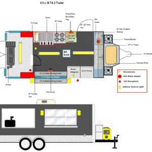 FLOOR LAYOUTS - Advanced Concession Trailers